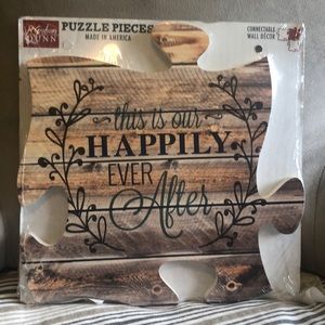 Puzzle Piece Wall Decor